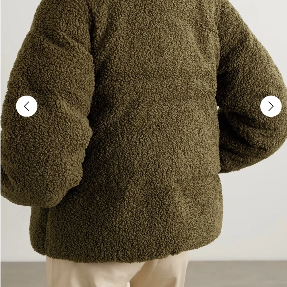 Varley Wilkins Sherpa Jacket - Olive - Picture 4 of 6